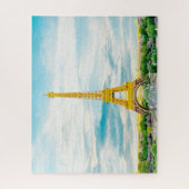 Eiffeltoren Parijs Frankrijk Europa Schilderij Legpuzzel (Verticaal)