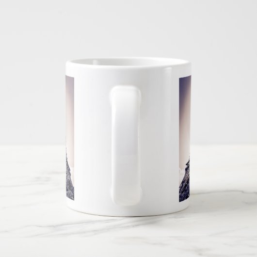Eiffeltoren, Parijs, Frankrijk Grote Koffiekop (Achterkant)