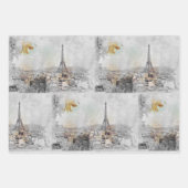 Eiffeltoren. Parijs, Frankrijk Inpakpapier Vel (Voorkant 2)