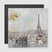 Eiffeltoren Parijs Frankrijk Kunstdruk – iconisch (Voorkant / Achterkant)