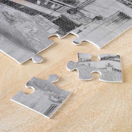 Eiffeltoren. Parijs, Frankrijk Legpuzzel (Zijkant)