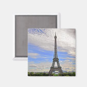 EIFFELTOREN, PARIJS, FRANKRIJK MAGNEET (Voorkant / Achterkant)