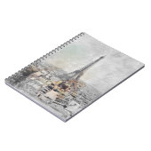 Eiffeltoren. Parijs, Frankrijk Notitieboek (Linkerzijde)