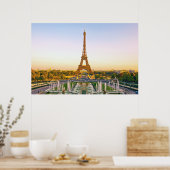Eiffeltoren, Parijs. Frankrijk. Poster (Keuken)