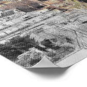 Eiffeltoren. Parijs, Frankrijk Poster (Hoek)