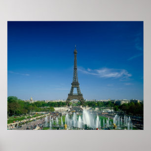 Eiffeltoren, Parijs, Frankrijk Poster