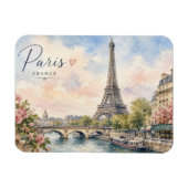 Eiffeltoren Parijs Frankrijk rivier Seine Magneet (Horizontaal)