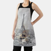 Eiffeltoren. Parijs, Frankrijk Schort (Insitu)