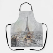 Eiffeltoren. Parijs, Frankrijk Schort (Voorkant)