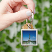 Eiffeltoren, Parijs, Frankrijk Sleutelhanger (Hand)