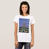 Eiffeltoren | Parijs, Frankrijk T-shirt (Voorkant volledig)