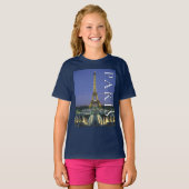 Eiffeltoren | Parijs, Frankrijk T-shirt (Voorkant volledig)