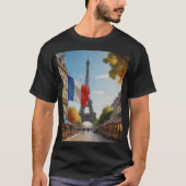 Eiffeltoren - Parijs - Frankrijk T-shirt (Voorkant)