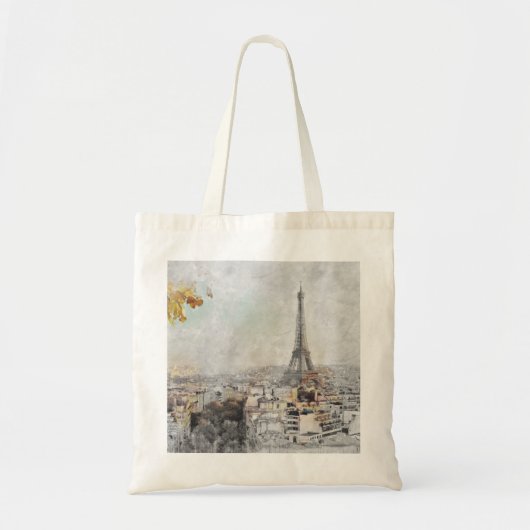 Eiffeltoren. Parijs, Frankrijk Tote Bag (Voorkant)