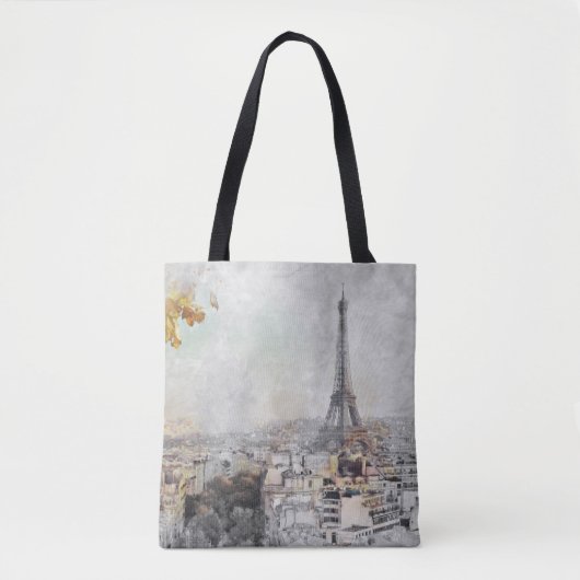 Eiffeltoren. Parijs, Frankrijk Tote Bag (Voorkant)