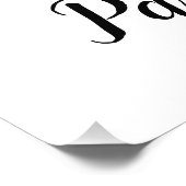 Eiffeltoren Parijs Illustratie Foto Afdruk (Hoek)