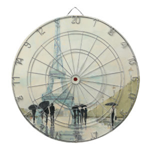 Eiffeltoren   Parijs in de Regering Dartbord