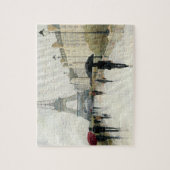 Eiffeltoren | Parijs in de Regering Legpuzzel (Verticaal)