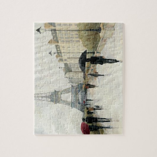 Eiffeltoren | Parijs in de Regering Legpuzzel (Verticaal)