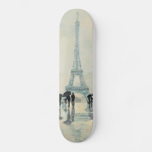 Eiffeltoren | Parijs in de Regering Persoonlijk Skateboard (Voorkant)