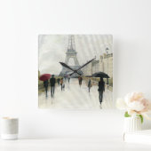 Eiffeltoren | Parijs in de Regering Vierkante Klok (Huis)