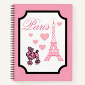 Eiffeltoren Parijs Kunst Schetsboek Notitieboek (Voorkant)