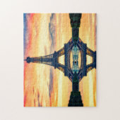 Eiffeltoren Parijs. Legpuzzel (Verticaal)