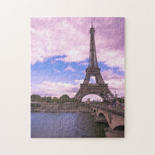 Eiffeltoren Parijs. Legpuzzel (Verticaal)
