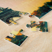 Eiffeltoren Parijs. Legpuzzel (Zijkant)