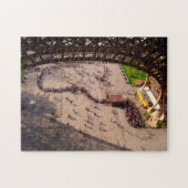 Eiffeltoren Parijs. Legpuzzel (Horizontaal)