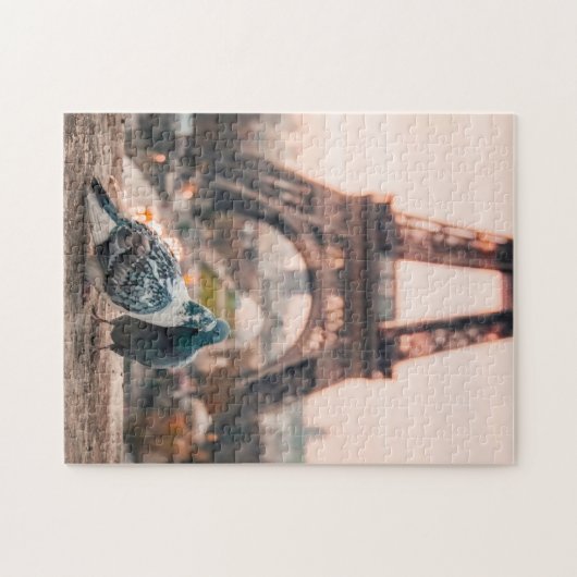 Eiffeltoren Parijs. Legpuzzel (Horizontaal)