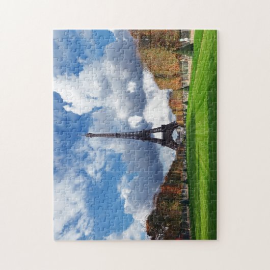 Eiffeltoren Parijs. Legpuzzel (Verticaal)