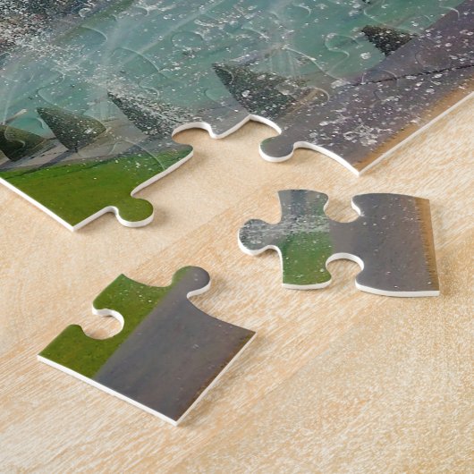 Eiffeltoren Parijs. Legpuzzel (Zijkant)