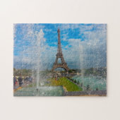 Eiffeltoren Parijs. Legpuzzel (Horizontaal)