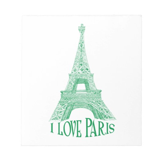 Eiffeltoren, Parijs Notitieblok (Voorkant)