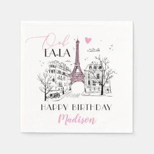 Eiffeltoren Parijs Parisienne Verjaardag Elke Leef Servet