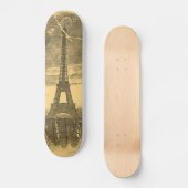 Eiffeltoren Parijs Persoonlijk Skateboard (Voorkant)