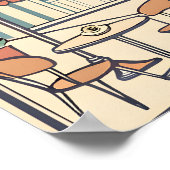 Eiffeltoren Parijs Poster (Hoek)