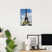 Eiffeltoren Parijs Poster (Thuiskantoor)