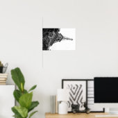 Eiffeltoren, Parijs Poster (Thuiskantoor)