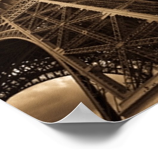 Eiffeltoren Parijs Poster (Hoek)