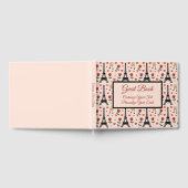 Eiffeltoren Parijs Romantisch Persoonlijk Gastenboek (Volledig)