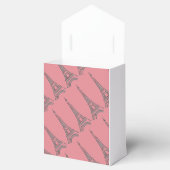 Eiffeltoren Parijs Roze Feest Favorietdozen Bedankdoosjes (Geopend)