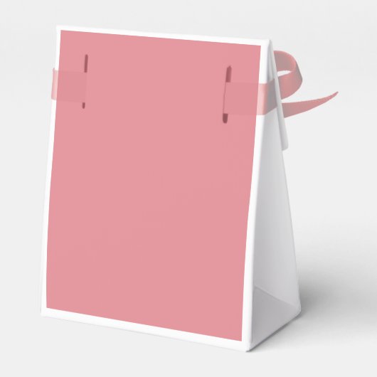 Eiffeltoren Parijs roze partij gunst dozen Bedankdoosjes (Achterkant)