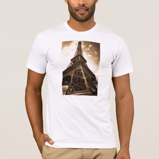 Eiffeltoren Parijs T-shirt (Voorkant)