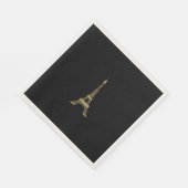 Eiffeltoren Parijs Theme Party Paper Napkins Servet (Hoek)
