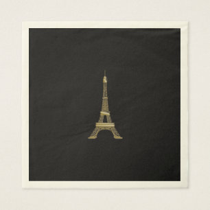 Eiffeltoren Parijs Theme Party Paper Napkins Servet