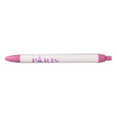 Eiffeltoren-Parijs-Vibrant en kleurrijk- Blauwe Inkt Pen (Voorkant)