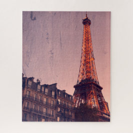Eiffeltoren - Parijse Retrostijl - 16x20 - 520 pc' Legpuzzel