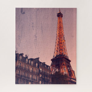 Eiffeltoren - Parijse Retrostijl - 16x20 - 520 pc' Legpuzzel